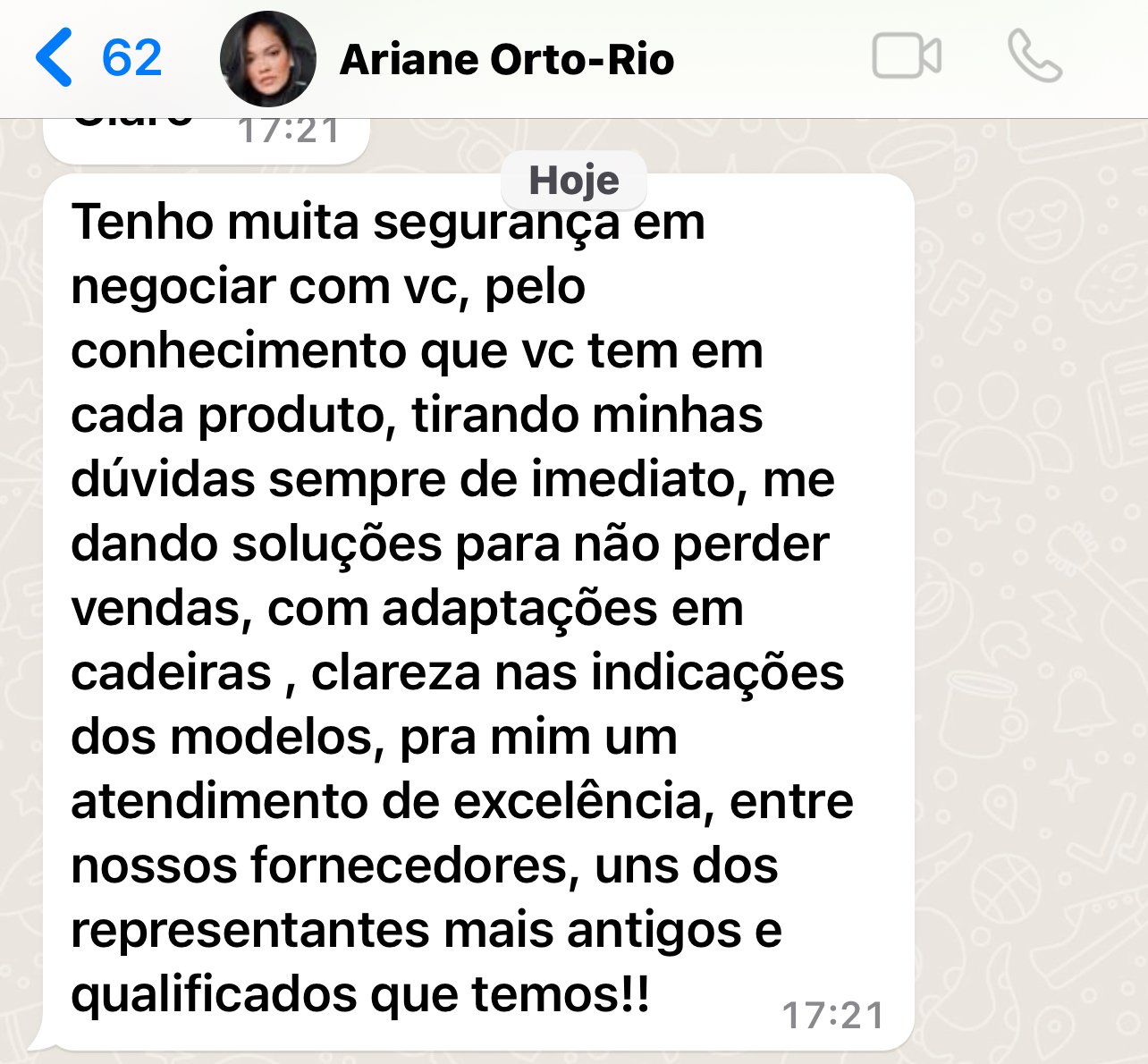 Depoimento Ariane - Orto Rio Natal - RN